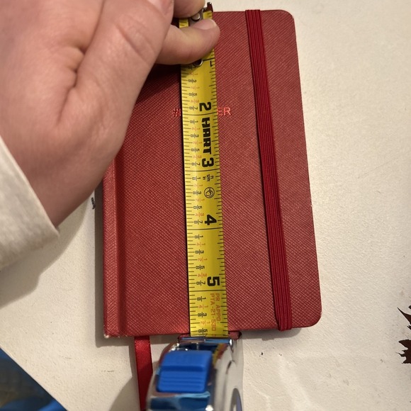 Michael Kors Giftables MK Fashion Notebook Journal Diary Red mini accessory - Picture 7 of 15